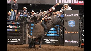 Missouri Thunder: Felipe Furlan rides Cuttin Torch for 87.5 points