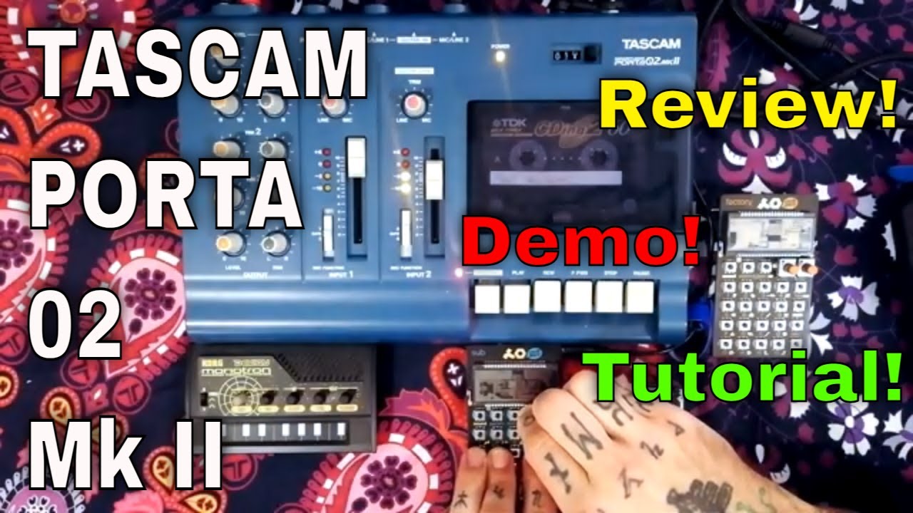 Tascam Porta 02 Mk II | Review, Tutorial & Demo