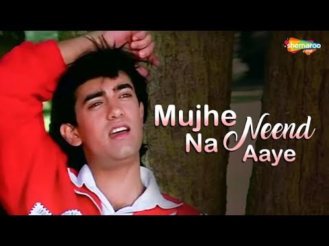 Mujhe Neend Na Aaye" Full Lyrical Video || DIL || Aamir Khan, Madhuri Dixit