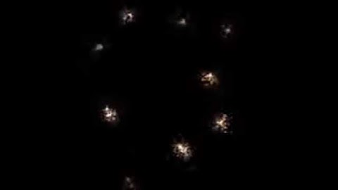 A Small Simulation of the Universe