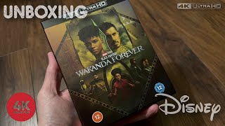 Black Panther Wakanda Forever @zavvi collectors steelbook edition 4K UltraHD Blu-ray Unboxing