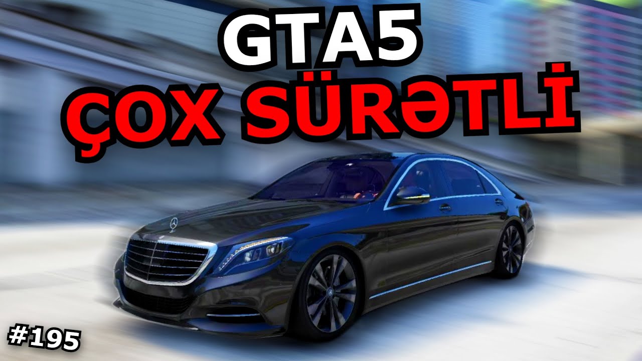 BU QƏDƏR SÜRƏTLİ GETMƏK OLAR? [GTA 5] Azərbaycanca