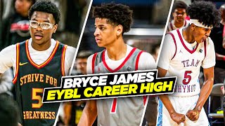 Bryce James EYBL Career High | Kiyan Anthony Catches A Body In Front Of Melo! | EYBL Day 3 Recap