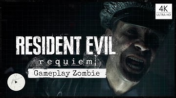 RESIDENT EVIL 9 REQUIEM ZOMBIE GAMEPLAY //  4K ULTRA HD