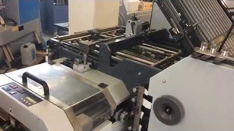 Horizon used folder AFC-744 AKT - LA-POSTPRESS - #21571