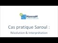 Tutoriel logiciel hannah  rsolution du cas pratique saroul