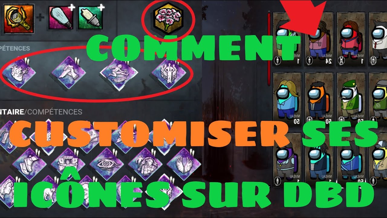 TUTO - CUSTOMISER SES ICÔNES DE PERKS SUR DEAD BY DAYLIGHT - YouTube