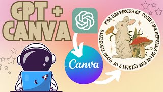 chatgpt can now design anything - canva plugin tutorial !