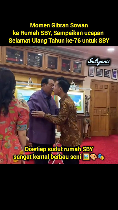 Gibran sowan ke pak SBY #indonesia #prabowo #prabowosubianto #sby #gibran #cikeas