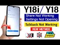 Vivo Y18i/ Y18 : FRP BYPASS (Without PC) -No Share Article/ No Settings / Talkback Not Working