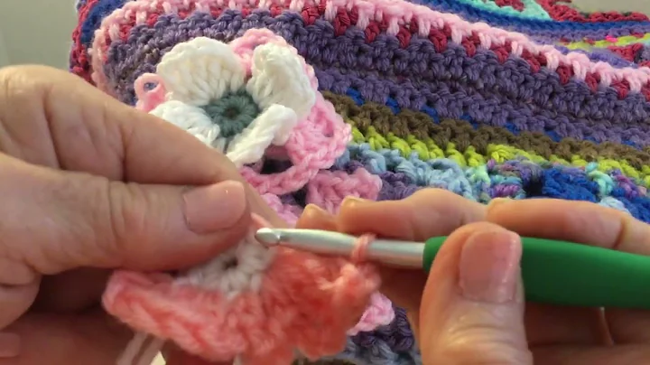 Cuadros en Crochet Granny Square #14