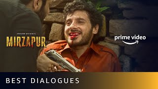 First And Last Dialogues Of Mirzapur Characters | Amazon Prime Video