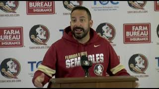 FSU special teams coordinator John Papuchis on punt game, recruiting off portal success