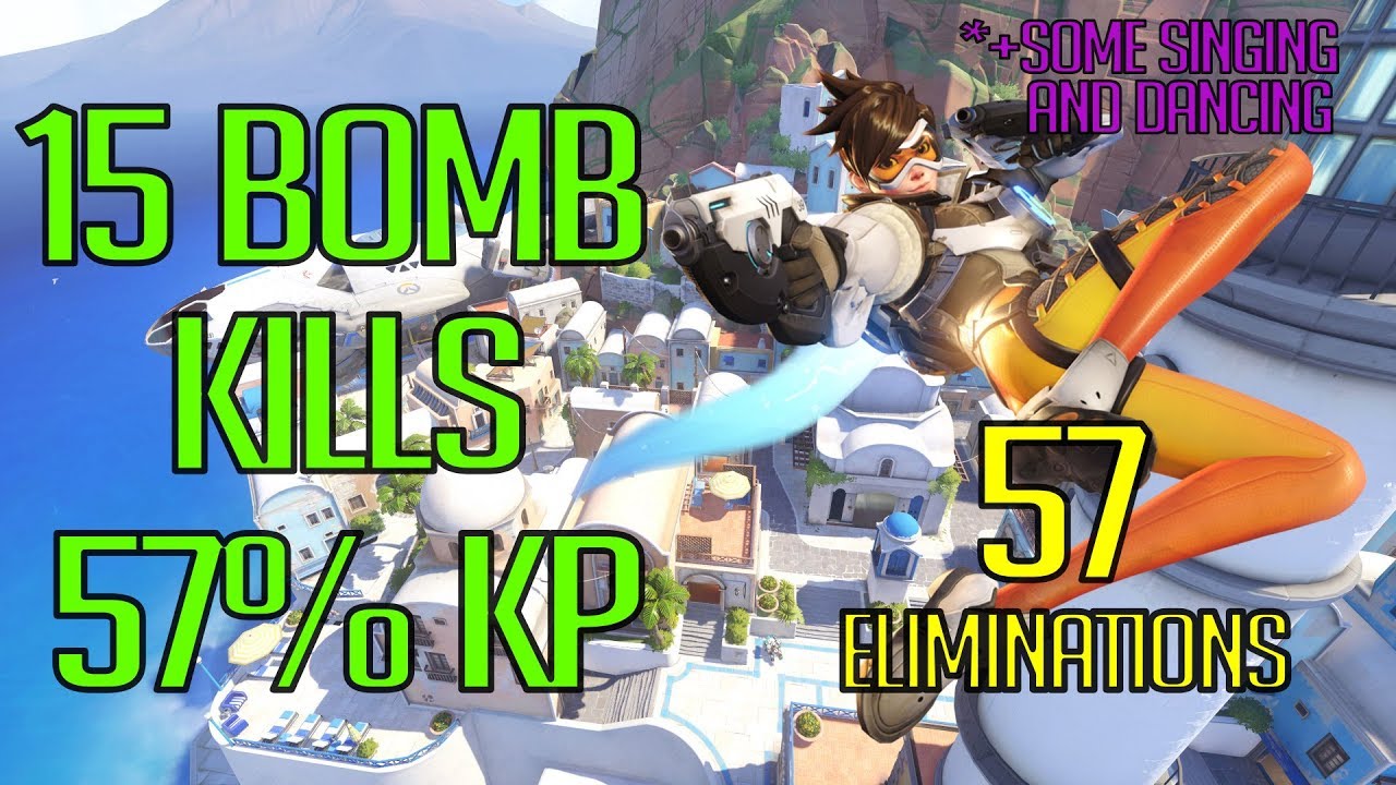 15 Pulse bomb kills & 57 Elims on Ilios