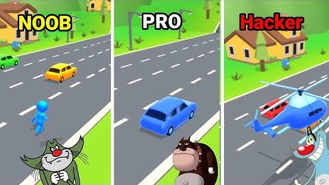 NOOB vs PRO vs HACKER In Shape - Shifting | Oggy, Jack, Bob | Oggy Jack Game | SG Gamer Official