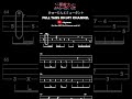 【TAB譜付ベース】夢限大みゅーたいぷ - みゅーたんとミュータント (MUTANT MUTANT) | WITH PDF FILE【BASS TAB】 #shorts #basstabs