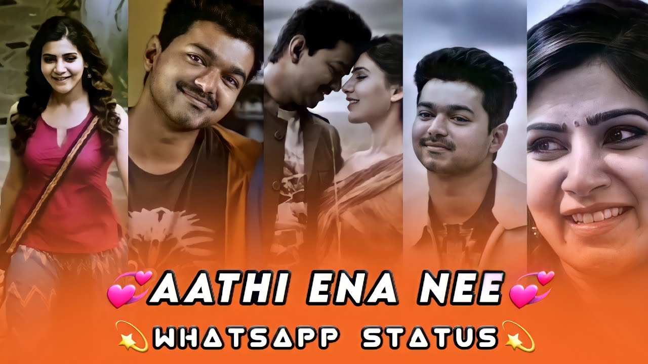 Aathi Ena Neesonganirudhwhatsapp statusanirudh love songsefx whatsapp statuskaththi songs