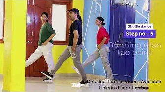 10 shuffle dance steps - Tutorial - with speed variations