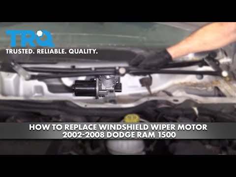 How to Replace Windshield Wiper Motor 2002-08 Dodge RAM 1500