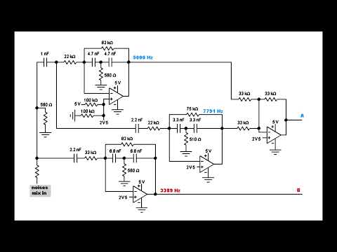 DR-110 drum machine analog hi-hat sound generator circuit