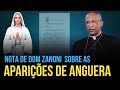 Nota do arcebispo dom zanoni sobre as aparies de anguera   rafael brito