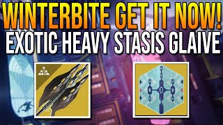 Winterbite Exotic Stasis Glaive Quest GUIDE! Get it NOW (Destiny 2 Lightfall)