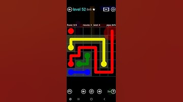 How To Solve Flow Free Interval Pack Level 52 6x6 Board Walk Through Solution Walkthrough