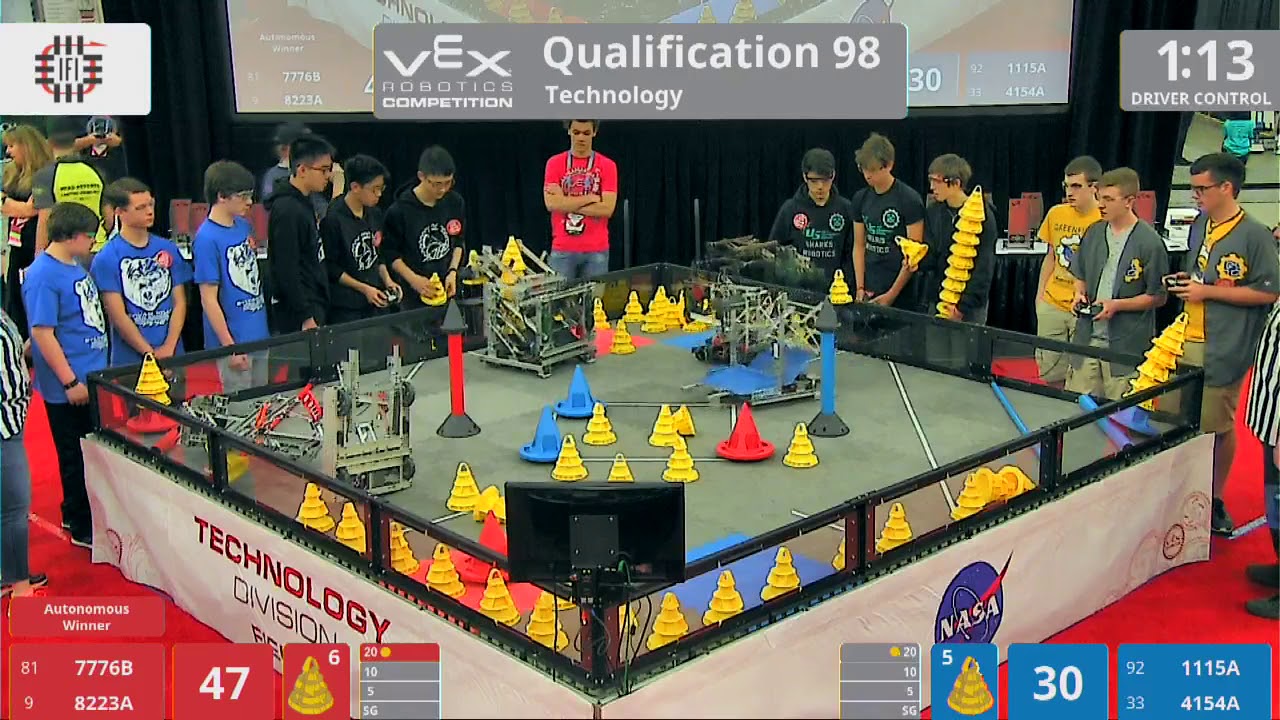 2018 VRC Tech Q98 - 7776B 8223A vs 1115A 4154A - 91 to 96