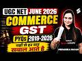 UGC NET June 2026 Commerce Classes | GST PYQs 2019-2026 UGC NET | By Niharika Mam