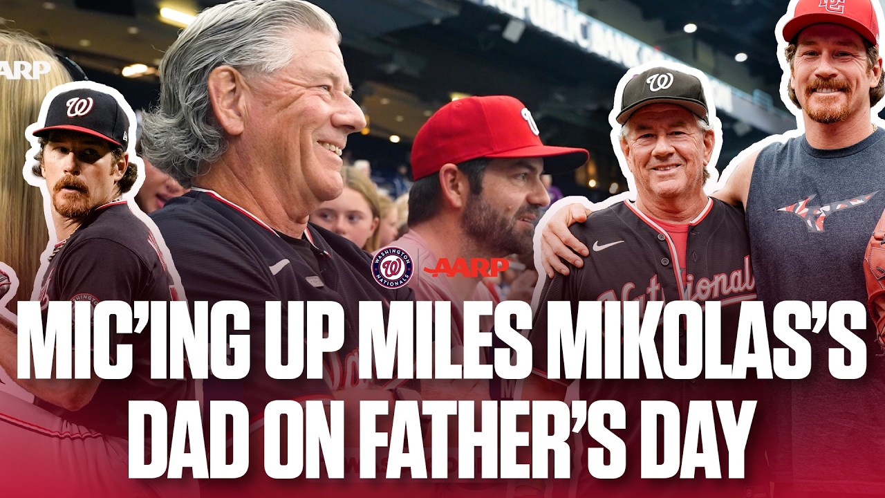 Miles Mikolas's Dad Mic'd Up on Father's Day Weekend | Presented by AARP