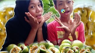 BIKIN MEREM MELEK 😱 MUKBANG MARKISA KUNING TAPI ASEM NYA MELEBIHI MUKA SAYA🤣😭