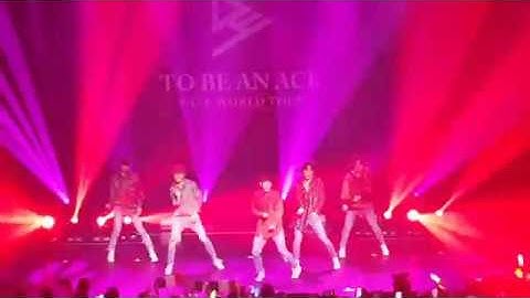 22.02.2019 - A.C.E 에이스 TO BE AN ACE in Paris - Feel so Lucky ft H.Cue