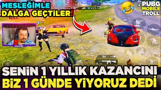 MESLEĞİMİ SORDULAR SOĞANCIYIM DEDİM - SENİN YILLIK KAZANCINI BİZ 1 GÜNDE HARCIYORUZ DEDİ DALGA GEÇTİ