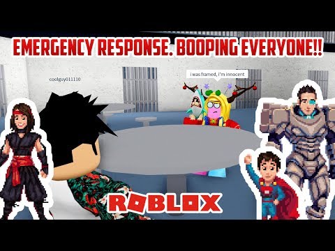 WE'RE CRIMINALS BOOPING EVERYTHING | Roblox Emergency Response