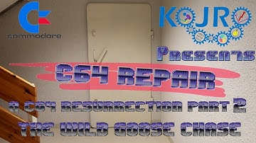 The Commodore 64 resurrection series, Part 2, The Wild goose chase