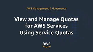 View and Manage Quotas for AWS Services Using Service Quotas screenshot 5