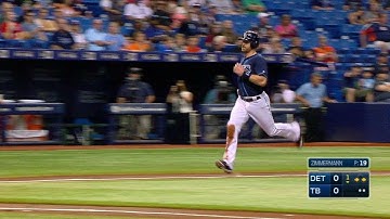 DET@TB: Morrison hits a sac fly to send Forsythe home