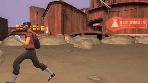 TF2 Scout - Walk Cycle - Test 4