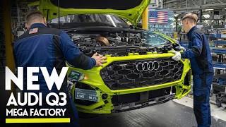 Inside an American $10 MILLION Car Factory – Audi Q3 Build Process | USA