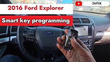 How to program smart key on 2016 Ford Explorer with Autel IM608