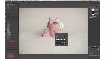 Gorgeous Soft and Sweet Newborn Edit In Photoshop With Luminosity by Paint the Moon