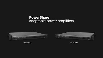 Introducing Bose PowerShare PS604D and PS404D: Adaptable Power Amplifiers