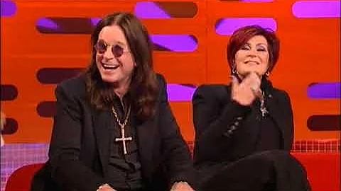 Ricky Gervais and Ozzy & Sharon Osbourne on The Graham Norton Show 2009