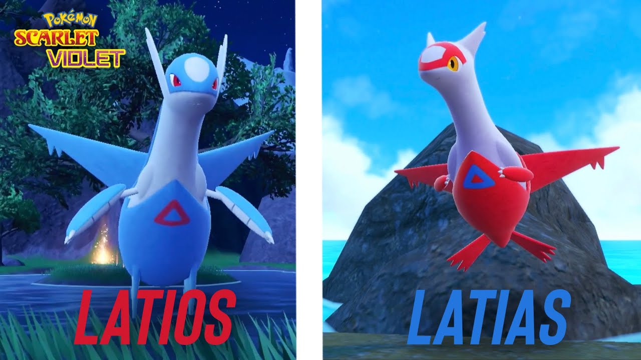 How to get Latios & Latias in Pokemon Scarlet & Violet! - YouTube