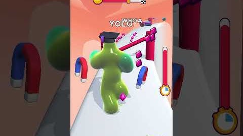 Blob runner 3d new aneroid game play #139 #shorts