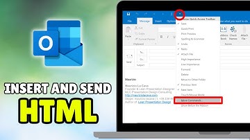 How To Insert and Send HTML Email Newsletters in Outlook (2025) - Embed HTML in Outlook Email Body