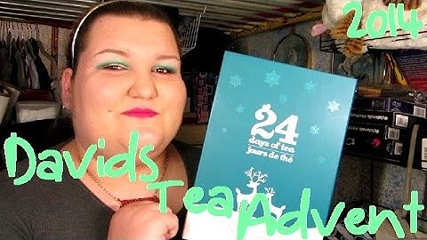 Davids Tea Advent Calendar 2014