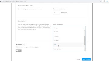 How to add buffer times in between appointments using Calendly