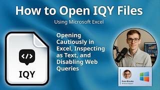 How to Open IQY Files (Microsoft Excel Internet Query)
