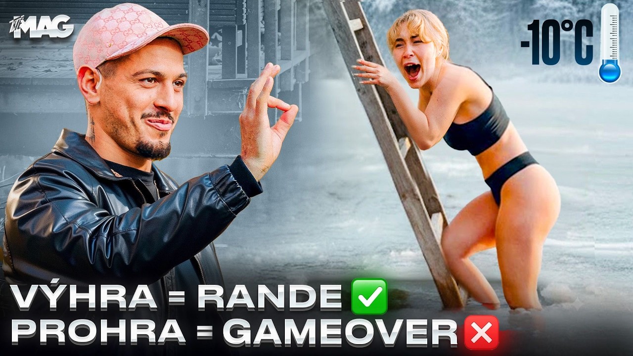 Drsná výzva v ledové vodě • Kdo to vzdal? (EP.5) #tulipanodrappera